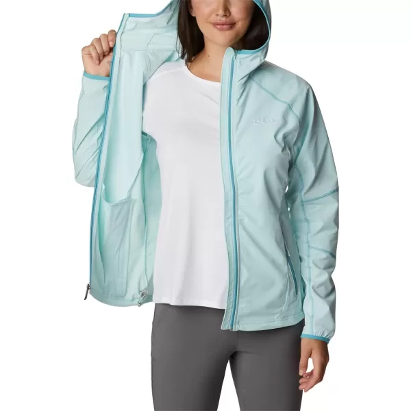 Columbia Womens Sweet As Softshell HoodieIcy Morn