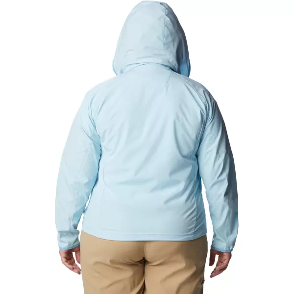 Columbia Womens Sweet As Softshell HoodieSpring Blue