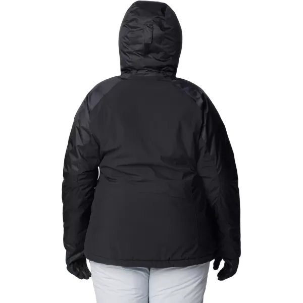 Columbia Womens Sweet Shredder II Insulated JacketBlack Black Sheen