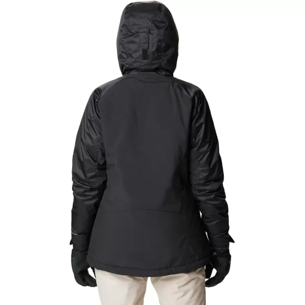 Columbia Womens Sweet Shredder II Insulated JacketBlack Black Sheen