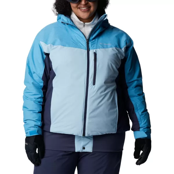 Columbia Womens Sweet Shredder Insulated JacketSpring BlueNocturnalBlue Chill