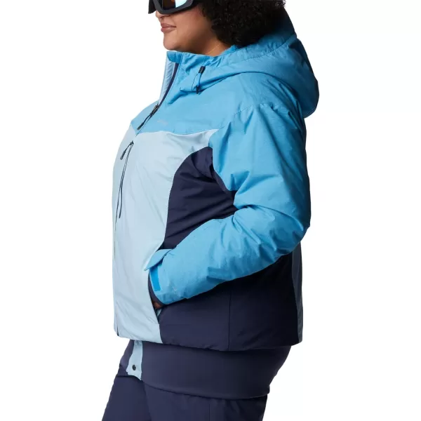 Columbia Womens Sweet Shredder Insulated JacketSpring BlueNocturnalBlue Chill