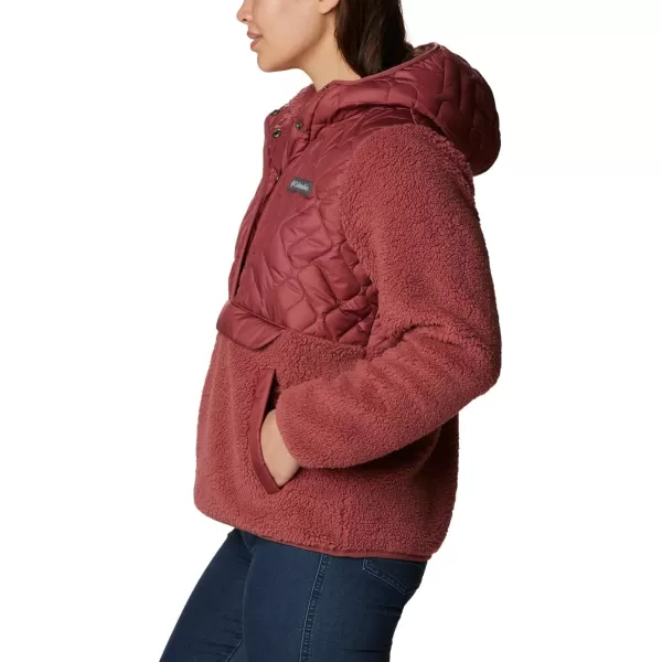 Columbia Womens Sweet View Fleece Hooded PulloverBeetroot