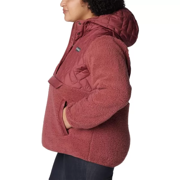 Columbia Womens Sweet View Fleece Hooded PulloverBeetroot