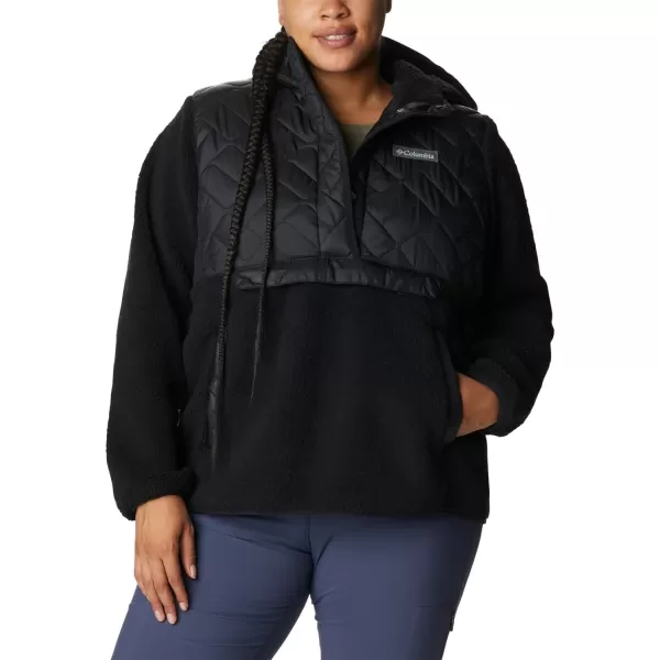 Columbia Womens Sweet View Fleece Hooded PulloverBlack