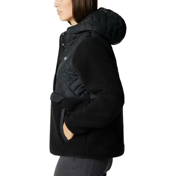 Columbia Womens Sweet View Fleece Hooded PulloverBlack