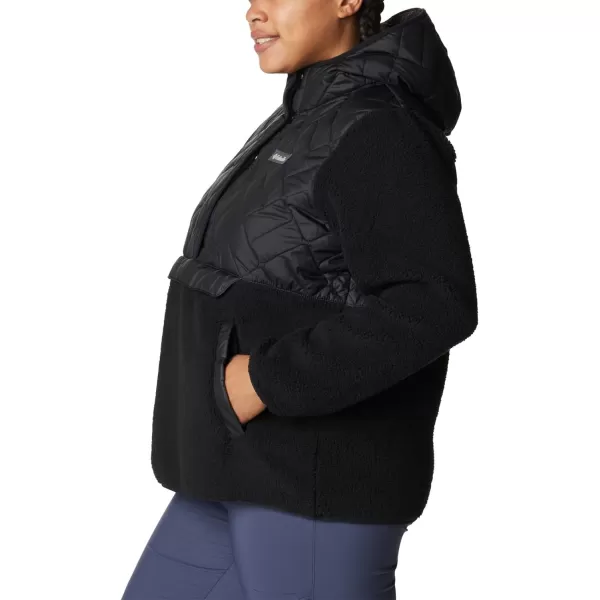 Columbia Womens Sweet View Fleece Hooded PulloverBlack