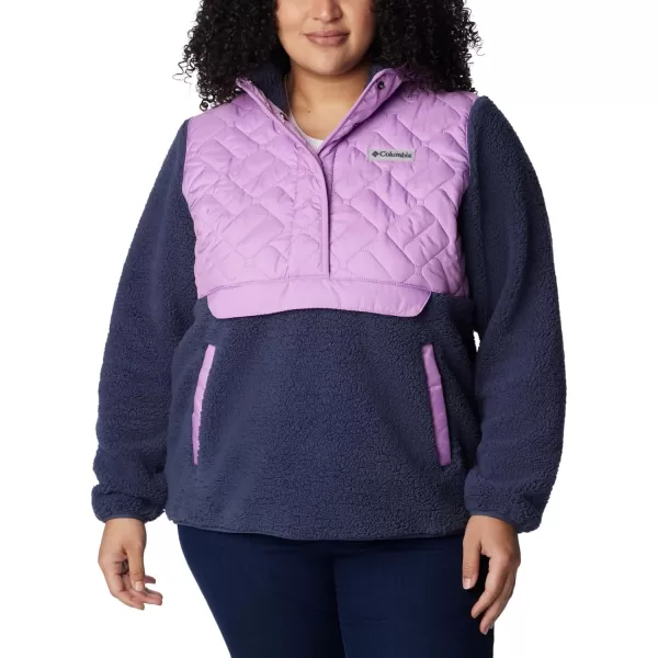 Columbia Womens Sweet View Fleece Hooded PulloverGumdrop Nocturnal