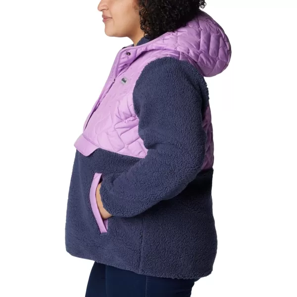 Columbia Womens Sweet View Fleece Hooded PulloverGumdrop Nocturnal