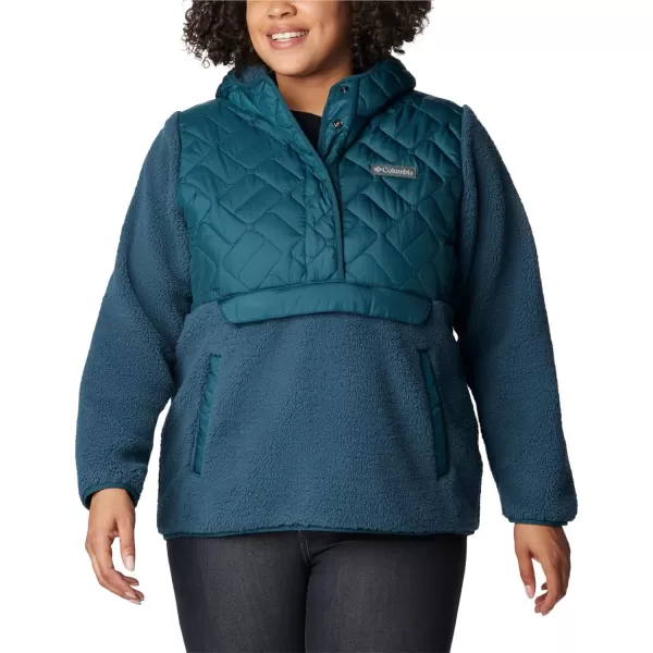 Columbia Womens Sweet View Fleece Hooded PulloverNight Wave