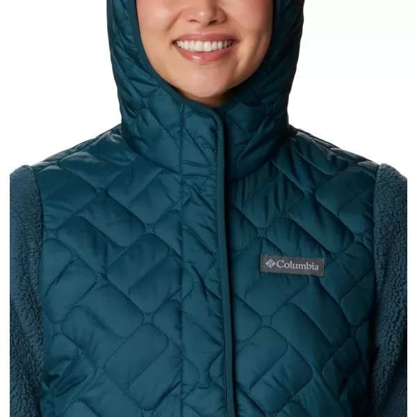 Columbia Womens Sweet View Fleece Hooded PulloverNight Wave