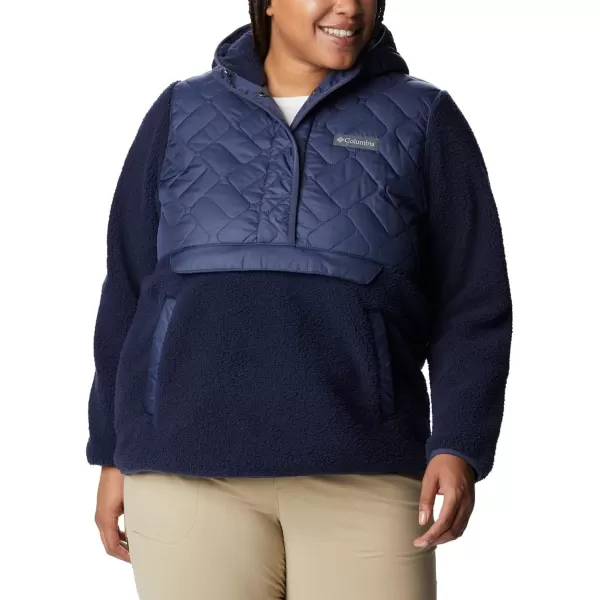 Columbia Womens Sweet View Fleece Hooded PulloverNocturnalDark Nocturnal