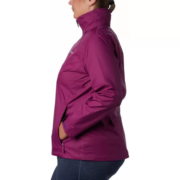 Columbia Womens Switchback Iii JacketDark Raspberry