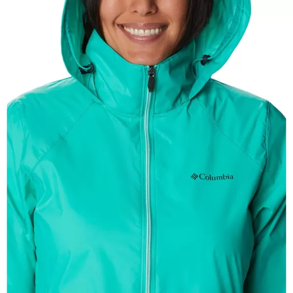 Columbia Womens Switchback Iii JacketElectric Turquoise