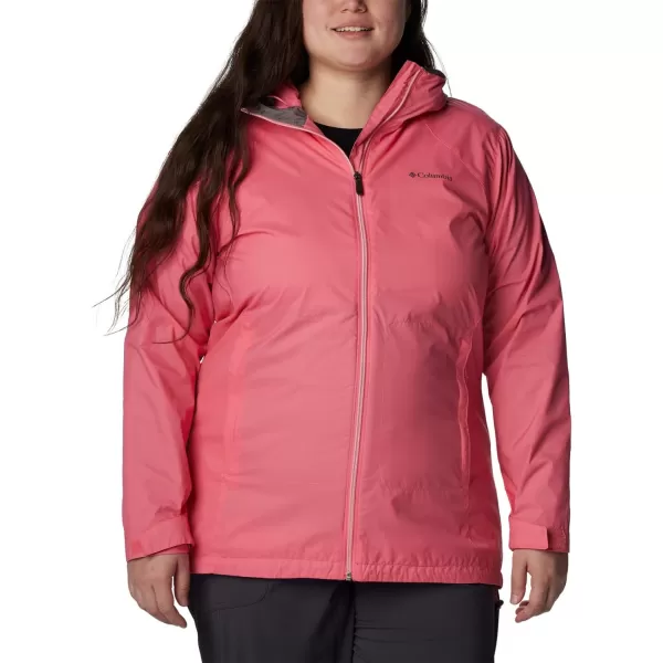 Columbia Womens Switchback Lined Long JacketCamellia Rose
