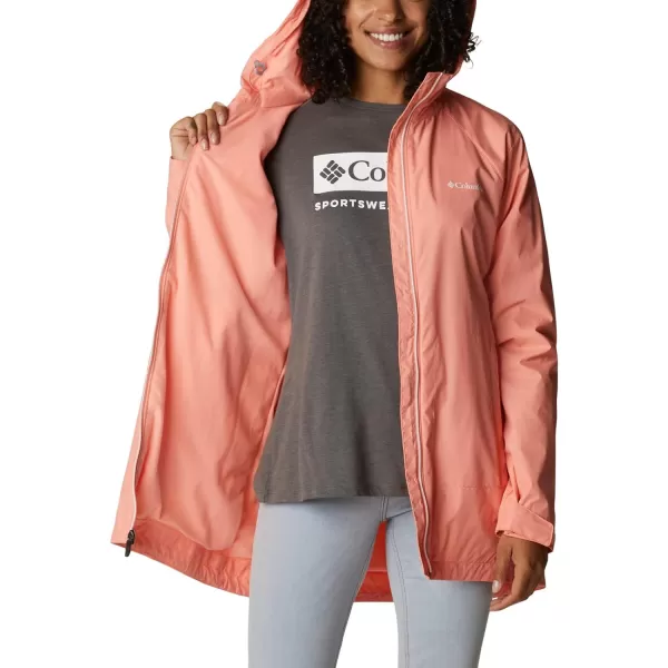 Columbia Womens Switchback Lined Long JacketCoral Reef