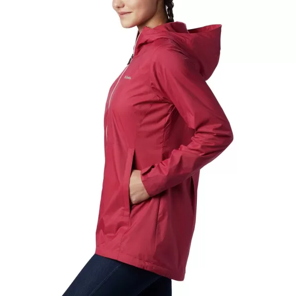 Columbia Womens Switchback Lined Long JacketRed OrchidRed Orchid Lining