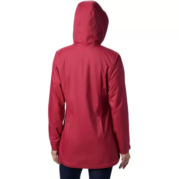 Columbia Womens Switchback Lined Long JacketRed OrchidRed Orchid Lining