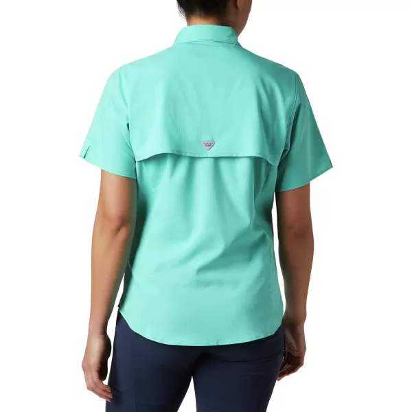 Columbia Womens Tamiami II Plus Size Short Sleeve ShirtDolphin