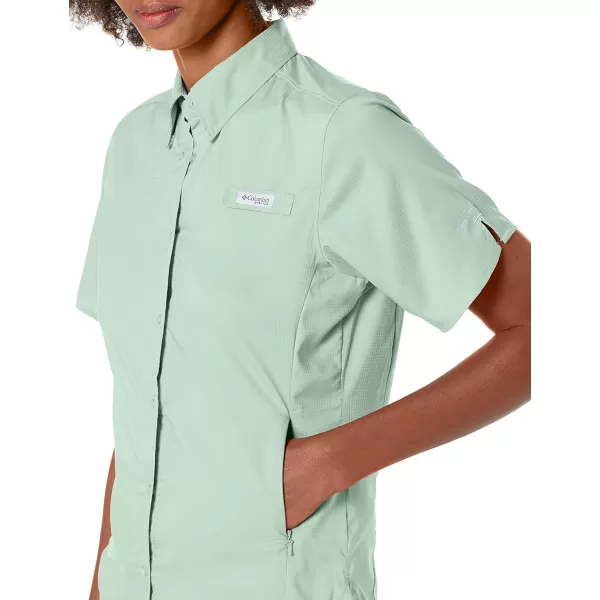 Columbia Womens Tamiami II Plus Size Short Sleeve ShirtNew Mint