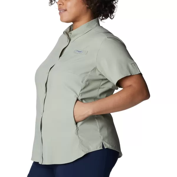 Columbia Womens Tamiami II Plus Size Short Sleeve ShirtSafari