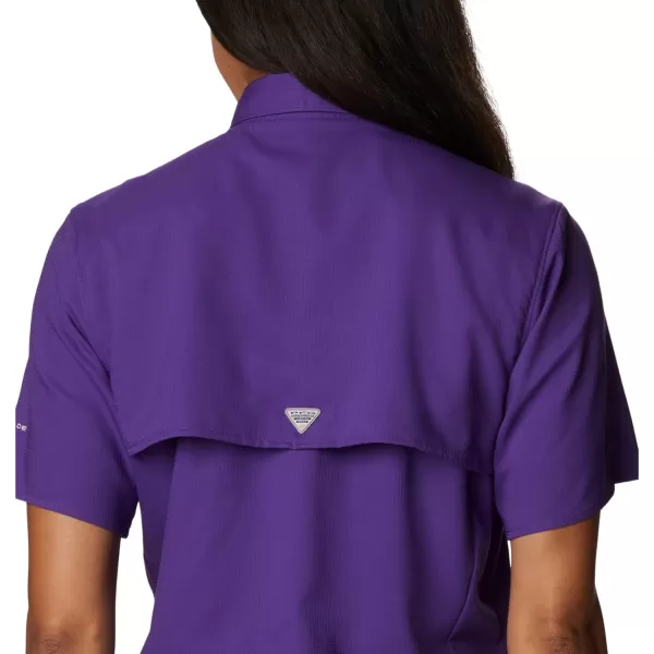 Columbia Womens Tamiami II Plus Size Short Sleeve ShirtVivid Purple