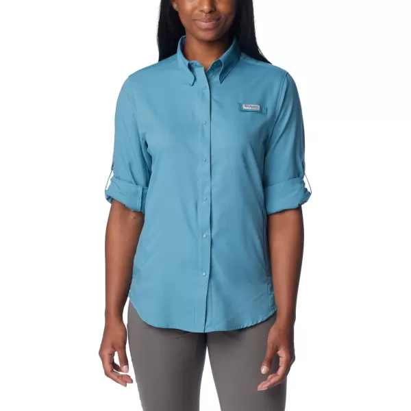 Columbia Womens Tamiami Ii Long Sleeve ShirtCanyon Blue