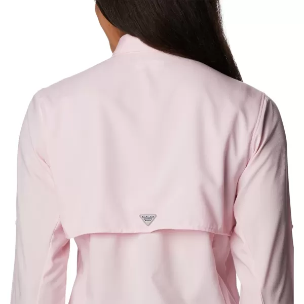 Columbia Womens Tamiami Ii Long Sleeve ShirtSatin Pink