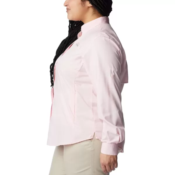 Columbia Womens Tamiami Ii Long Sleeve ShirtSatin Pink