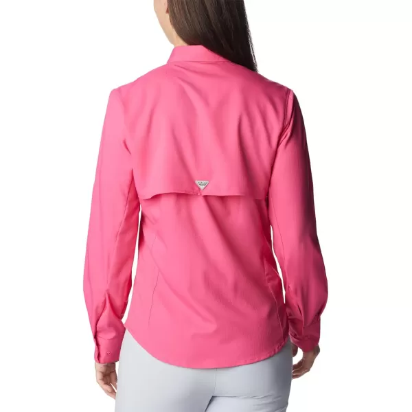 Columbia Womens Tamiami Ii Long Sleeve ShirtUltra Pink