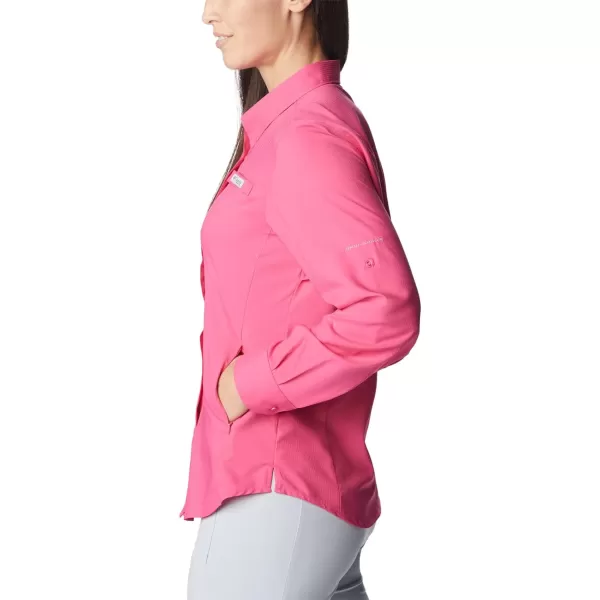 Columbia Womens Tamiami Ii Long Sleeve ShirtUltra Pink