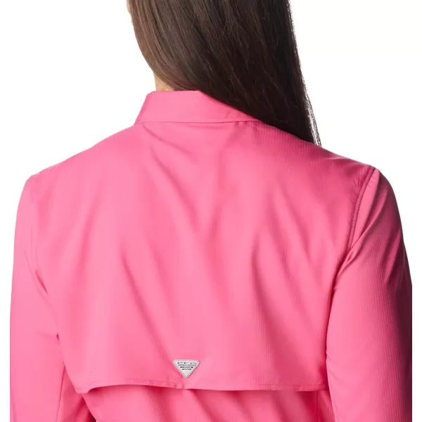 Columbia Womens Tamiami Ii Long Sleeve ShirtUltra Pink