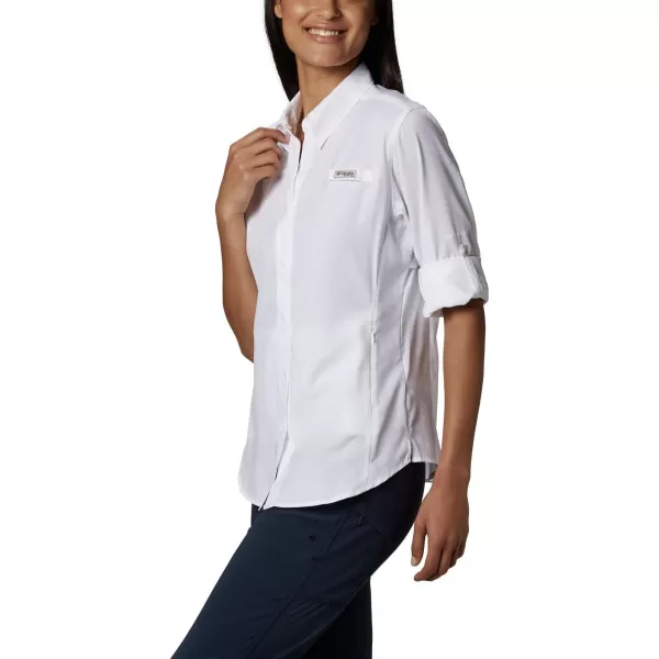 Columbia Womens Tamiami Ii Long Sleeve ShirtWhite