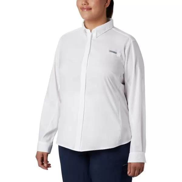 Columbia Womens Tamiami Ii Long Sleeve ShirtWhite