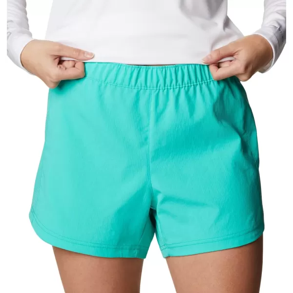 Columbia Womens Tamiami Pullon ShortElectric Turquoise