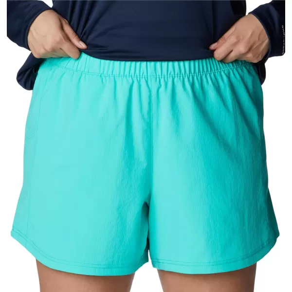 Columbia Womens Tamiami Pullon ShortElectric Turquoise