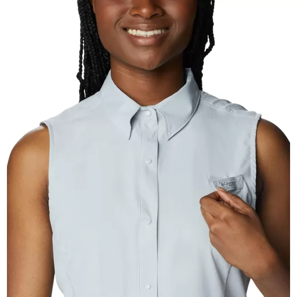 Columbia Womens Tamiami Sleeveless ShirtCool Grey