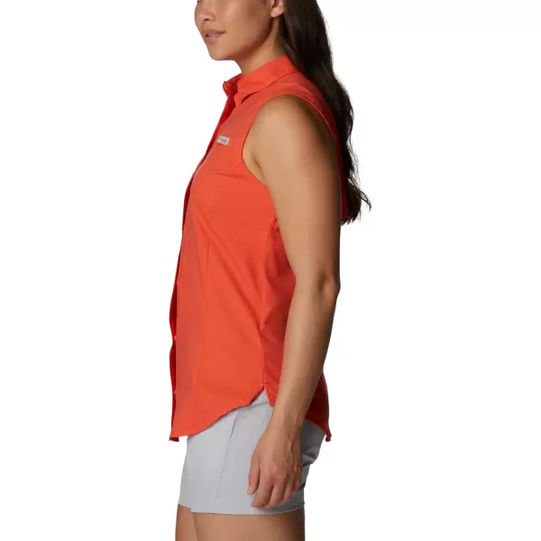 Columbia Womens Tamiami Sleeveless ShirtCorange