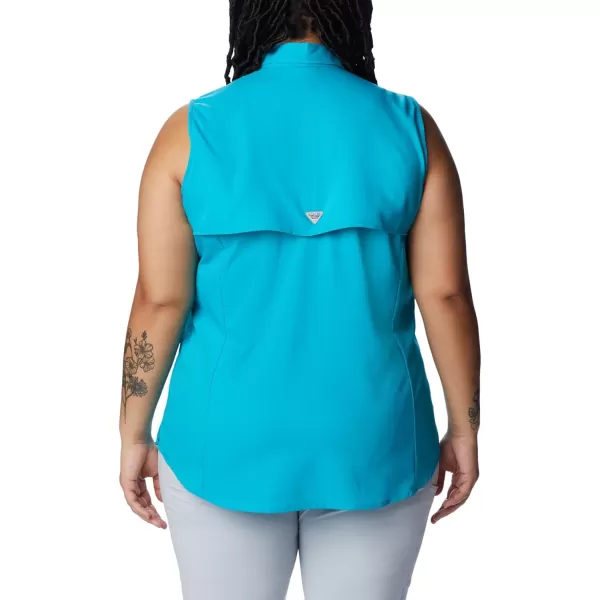 Columbia Womens Tamiami Sleeveless ShirtOcean Teal