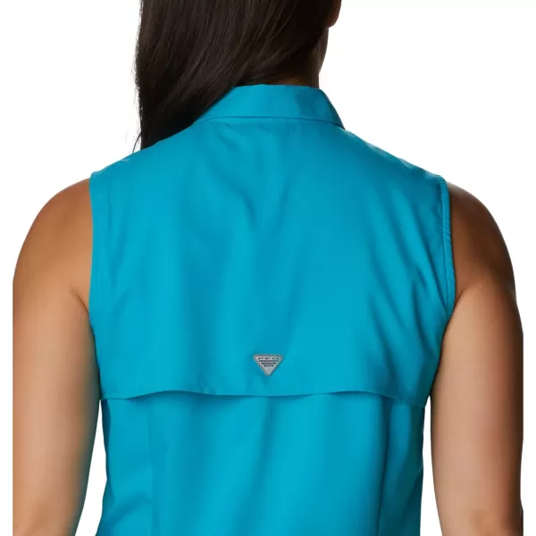 Columbia Womens Tamiami Sleeveless ShirtOcean Teal