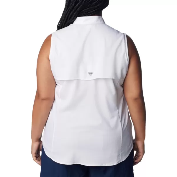 Columbia Womens Tamiami Sleeveless ShirtWhite