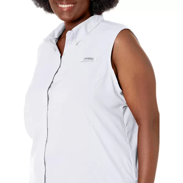 Columbia Womens Tamiami Sleeveless ShirtWhite