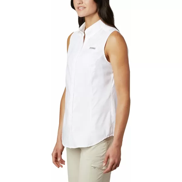 Columbia Womens Tamiami Sleeveless ShirtWhite