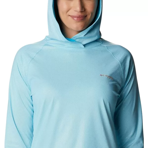 Columbia Womens Tidal Deflector Ice Ls HoodieAtoll