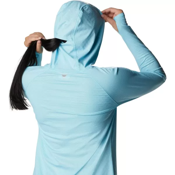 Columbia Womens Tidal Deflector Ice Ls HoodieAtoll