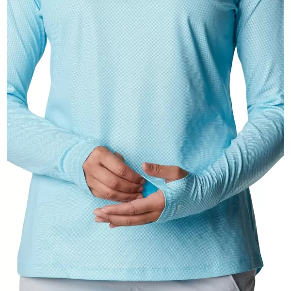 Columbia Womens Tidal Deflector Ice Ls HoodieAtoll