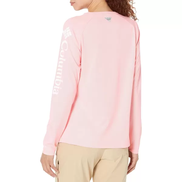 Columbia Womens Tidal Deflector Long SleevePink Pop