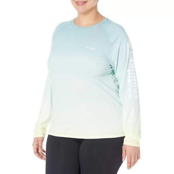 Columbia Womens Tidal Deflector Long SleeveWaterfall Gradient