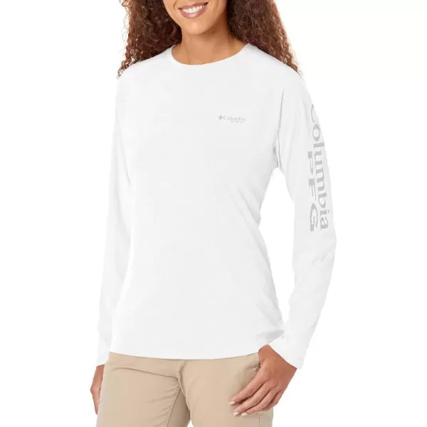 Columbia Womens Tidal Deflector Long SleeveWhite