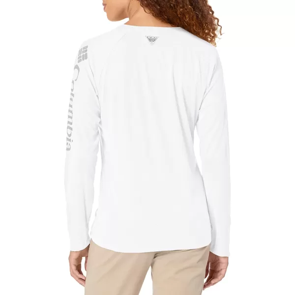 Columbia Womens Tidal Deflector Long SleeveWhite